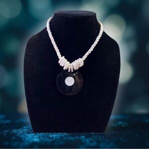 Mother of pearl necklace and seed beads NWOT